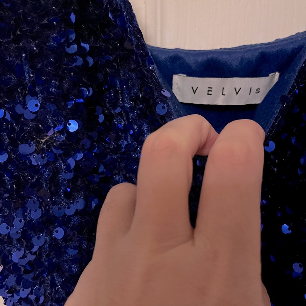 Velvet dress size 4